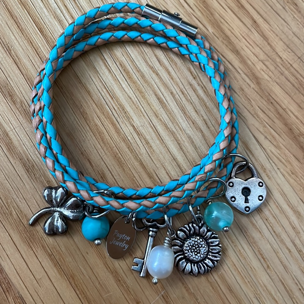 Payton Necklace or Bracelet with 7 Charms NEVER WORN - Picture 7 of 8